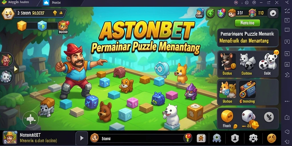 Tampilan gameplay ASTONBET yang menarik dan menantang.