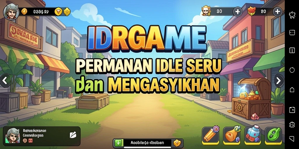 Tampilan screenshot utama IDRGAME yang menunjukkan gameplay mengasyikkan.
