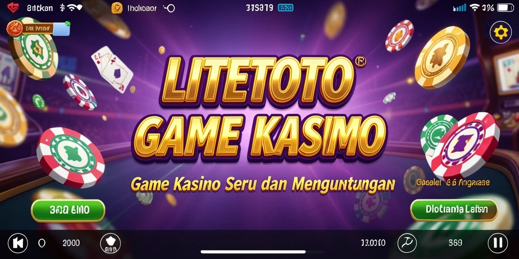 Tampilan gameplay LITETOTO yang memukau dan seru.