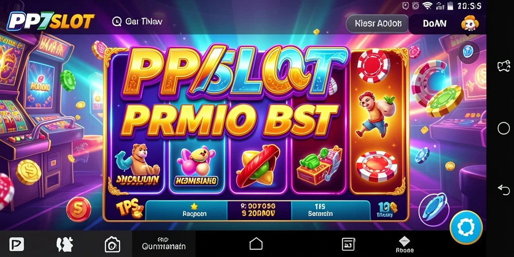 Tampilan gameplay menarik dari PP7SLOT dengan slot yang beragam.